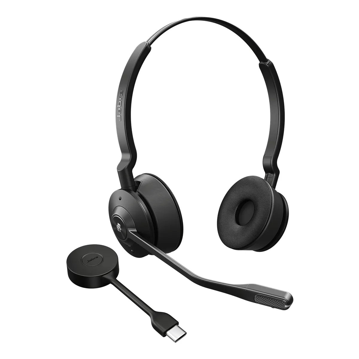 Jabra 9659-470-111 Engage 55 SE MS Teams vezeték nélküli sztereó fejhallgató fekete #1
