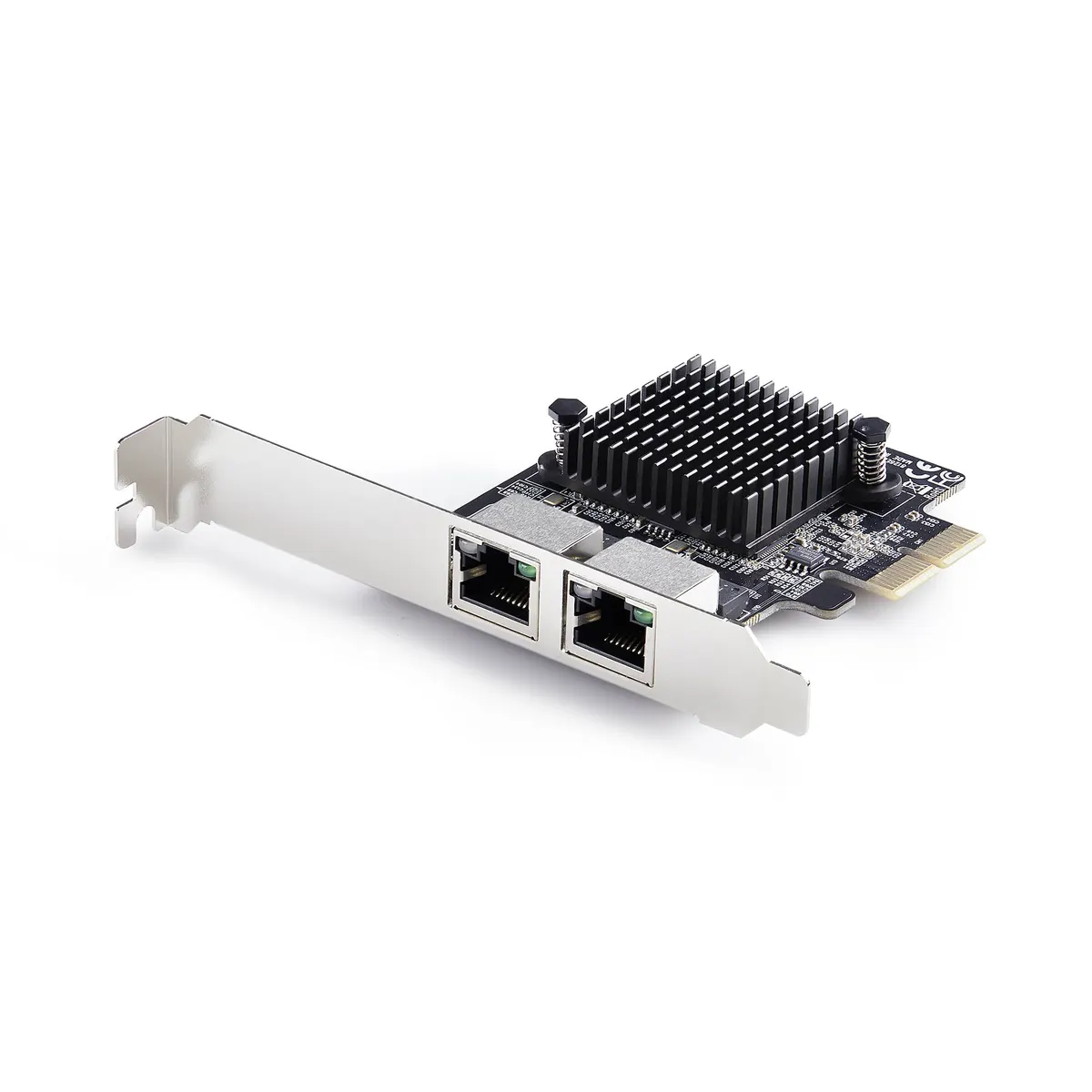 Startech.com PR25GR-NETWORK-CARD 2-port PCIe hálózati kártya 5 Gbps TAA-kompatibilis fekete #1