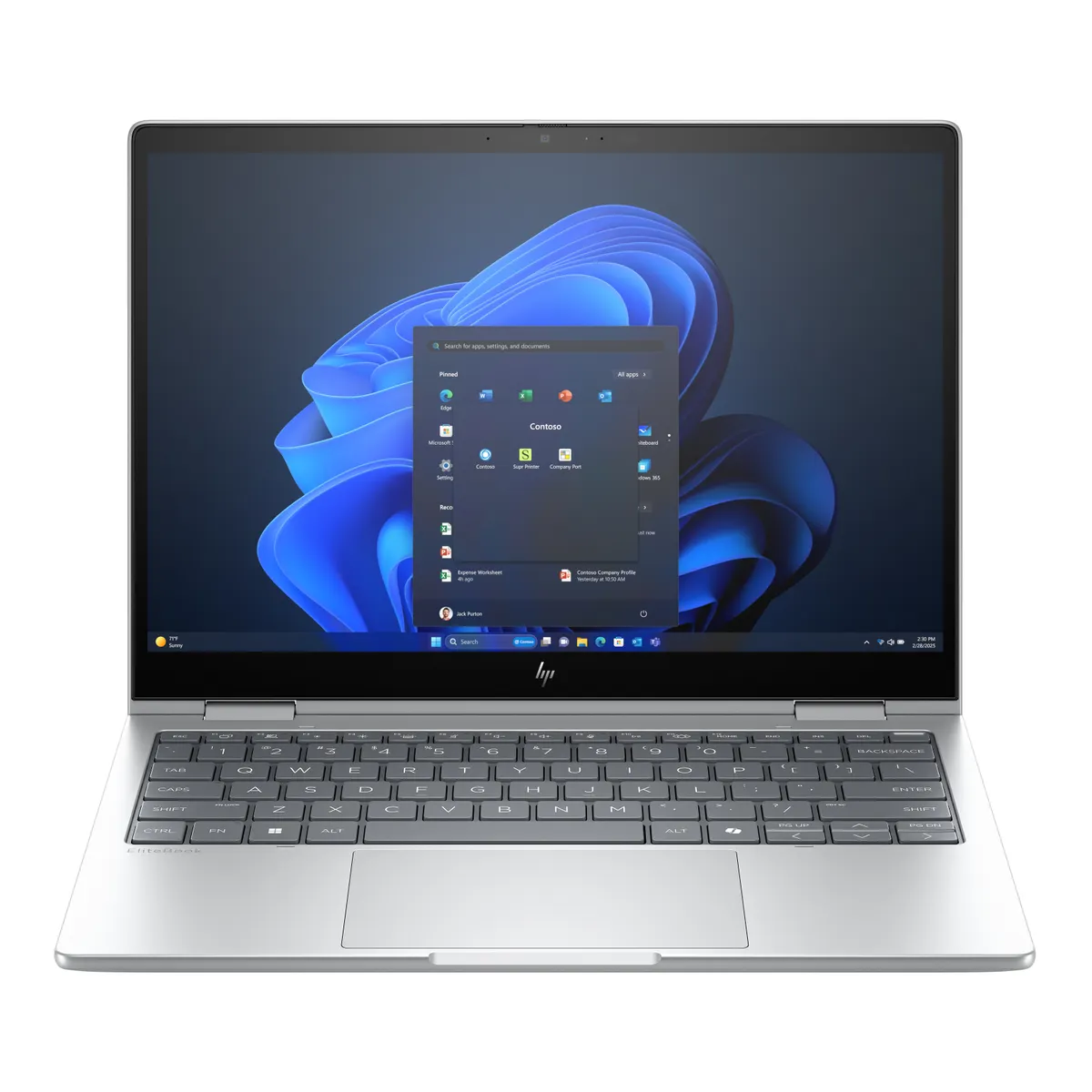 HP Inc. C15B5ET#AKC EliteBook 8 Flip G1i 13.3" WUXGA 1920x1200 32GB LPDDR5x 512GB PCIe SSD Windows 11 Pro érintőképernyő ezüst #1
