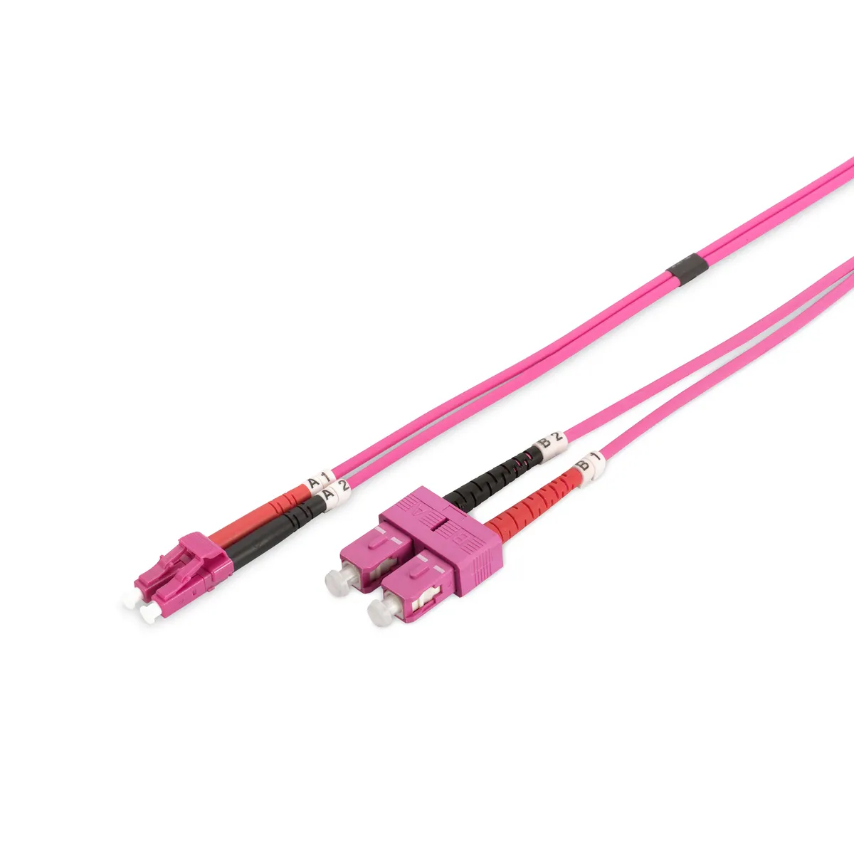 Assmann DK-2532-02-4 LWL LC-SC patchkábel OM4 2 m #1