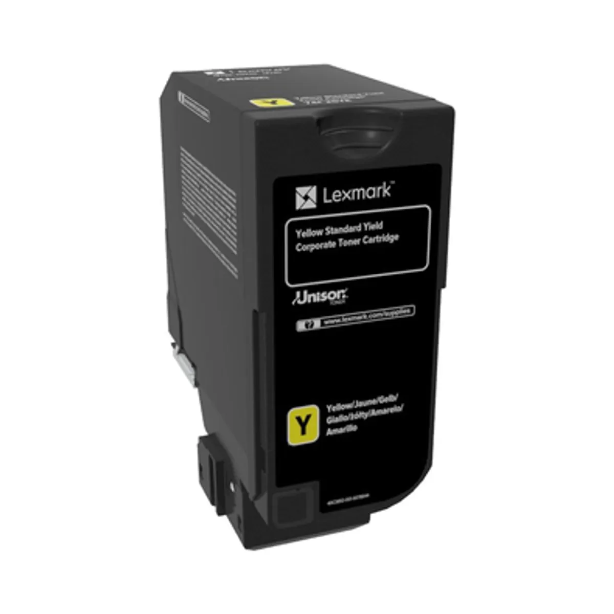 Lexmark 74C2SYE tonerkazetta sárga 7K #1