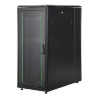 Assmann DN-31301-B Szabadonálló állvány 26U 1200 kg IP20 fekete állítható lábak kábelvezetés biztonsági kulcs