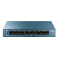 TP-Link LS108G LiteWave 8-portos gigabit asztali kapcsoló fémház plug-and-play