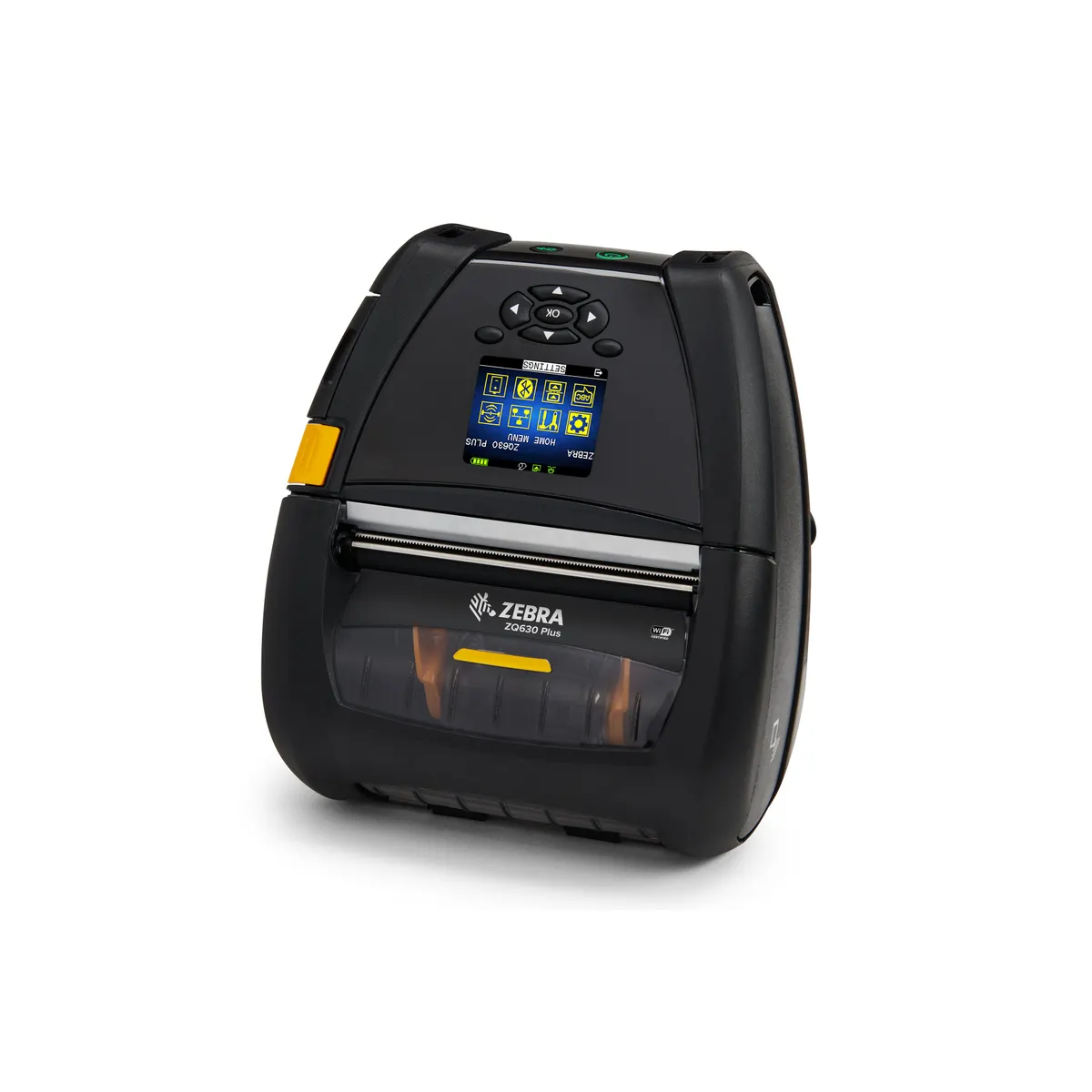 Zebra ZQ63-AUFAE14-00 ZQ63 direkt termál 203x203 dpi 115 mm per sec Vezetékes és Bluetooth 4.2 USB 112 mm fekete #1