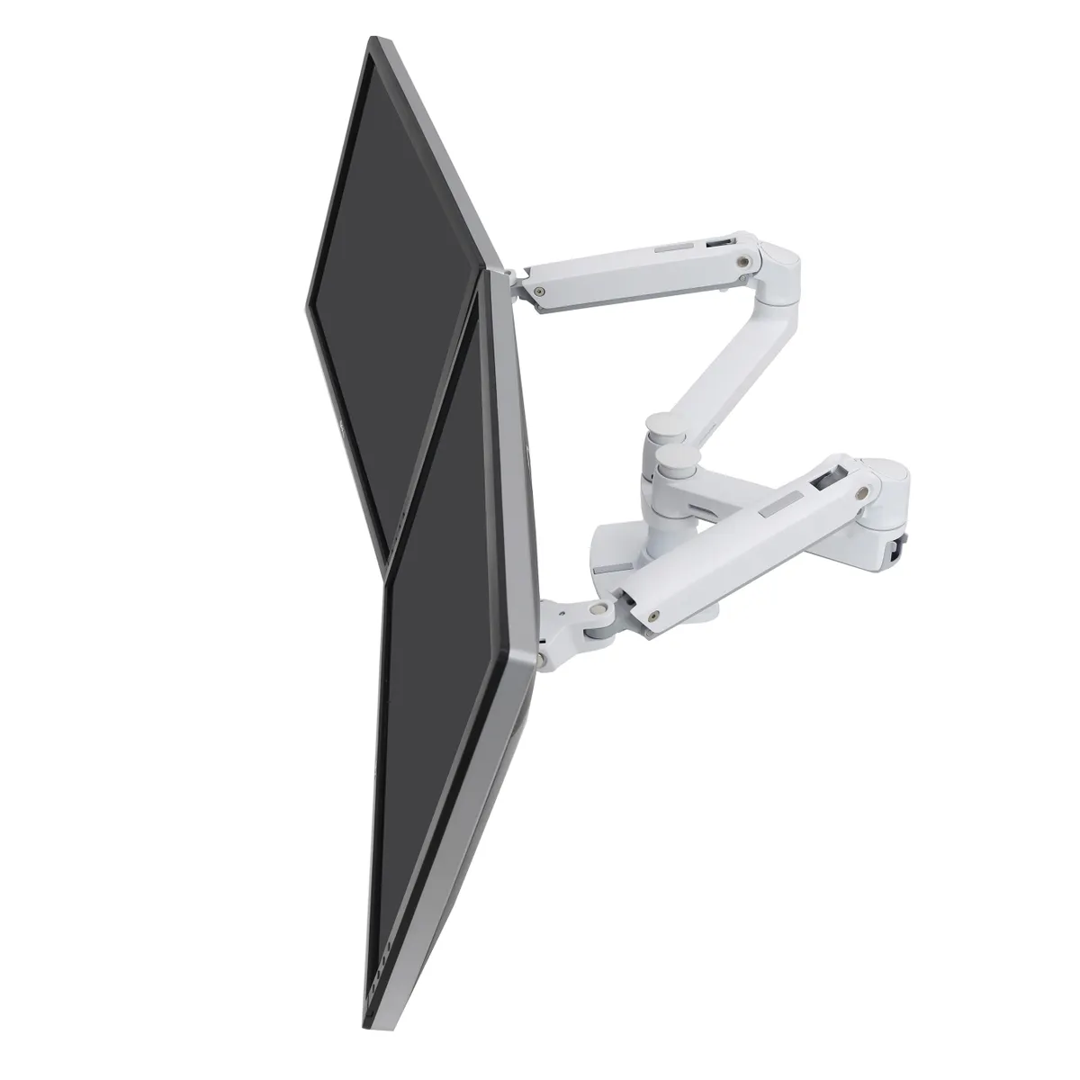 Ergotron 45-491-216 LX Dual Side-by-Side Arm fehér 27" VESA 75x75-100x100 mm tilt -75 - 75 #1