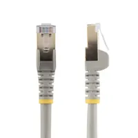Startech.com 6ASPAT2MGR patch kábel cat6a STP 2 m férfi-férfi szürke aranyozott érintkezők 10 Gbps