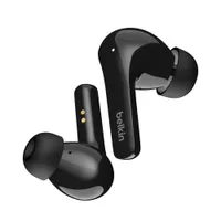 Belkin AUC006BTBK SoundForm Flow zajcsökkentő fülhallgató, BT 5.2, IPX5, Hear-Thru, vezeték nélküli töltőtok, 31 óra üzemidő
