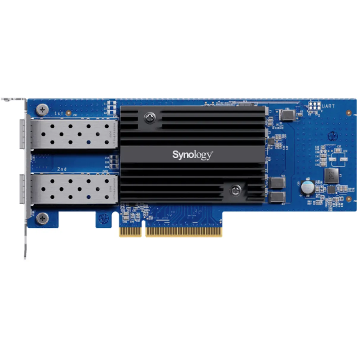 Synology E10G30-F2 Kétportos 10 GbE bővítő kártya PCIe 3.0 x8 #1