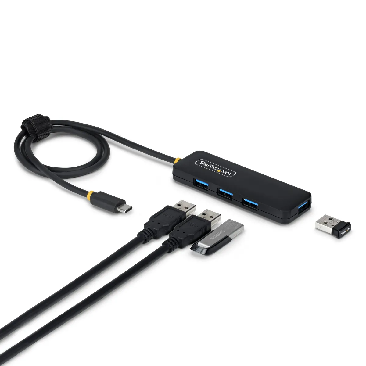 Startech.com H5C4A-USB-HUB-2 4-port USB-C hub kompakt USB-tápellátású #1