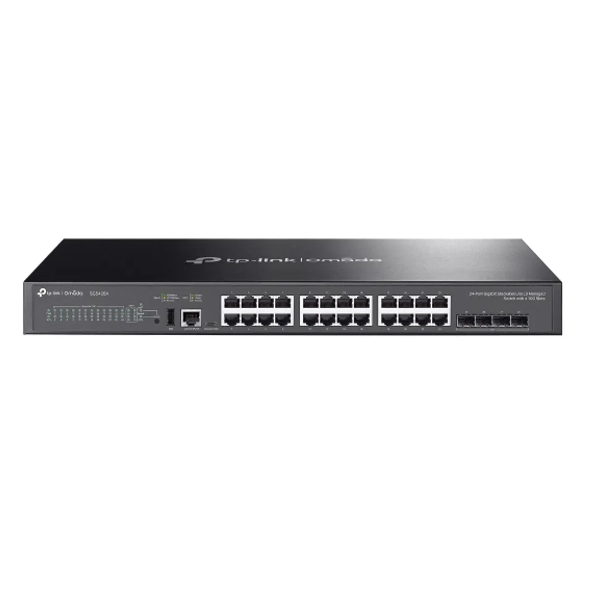 TP-Link SG5428X Omada kapcsoló 24x gigabit RJ45, 4x 10G SFP, USB 2.0, konzol RJ-45, rackmount, 128 Gbps, 16000 MAC #1