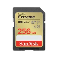 Sandisk SDSDXVV-256G-GNCIN Extreme SDXC UHS-I U3 V30 256 GB 180 MBps 130 MBps
