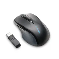 Kensington K72370EU Pro Fit vezeték nélküli egér teljes méretű 1600 DPI 6 gombos kétkezes fekete