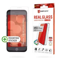 E.V.I. 01254 Displex Real Glass - Case átlátszó Apple iPhone 7-8-SE 2020-2022 4.7"