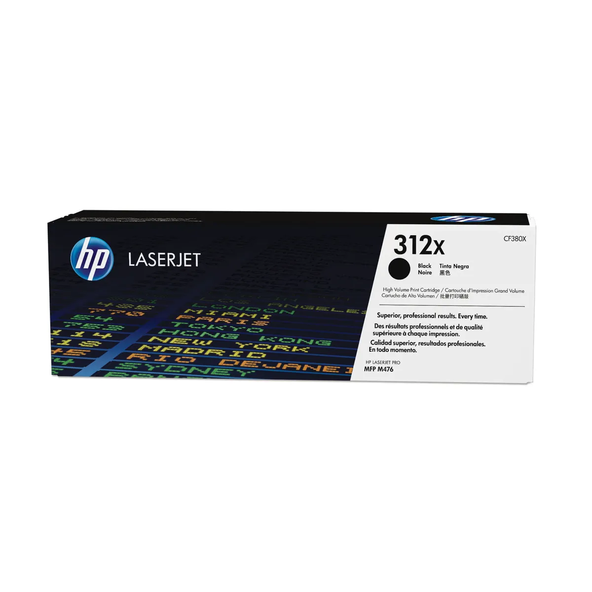 HP Inc. CF380X 312X fekete tonerkazetta 4400 oldal kapacitású #1