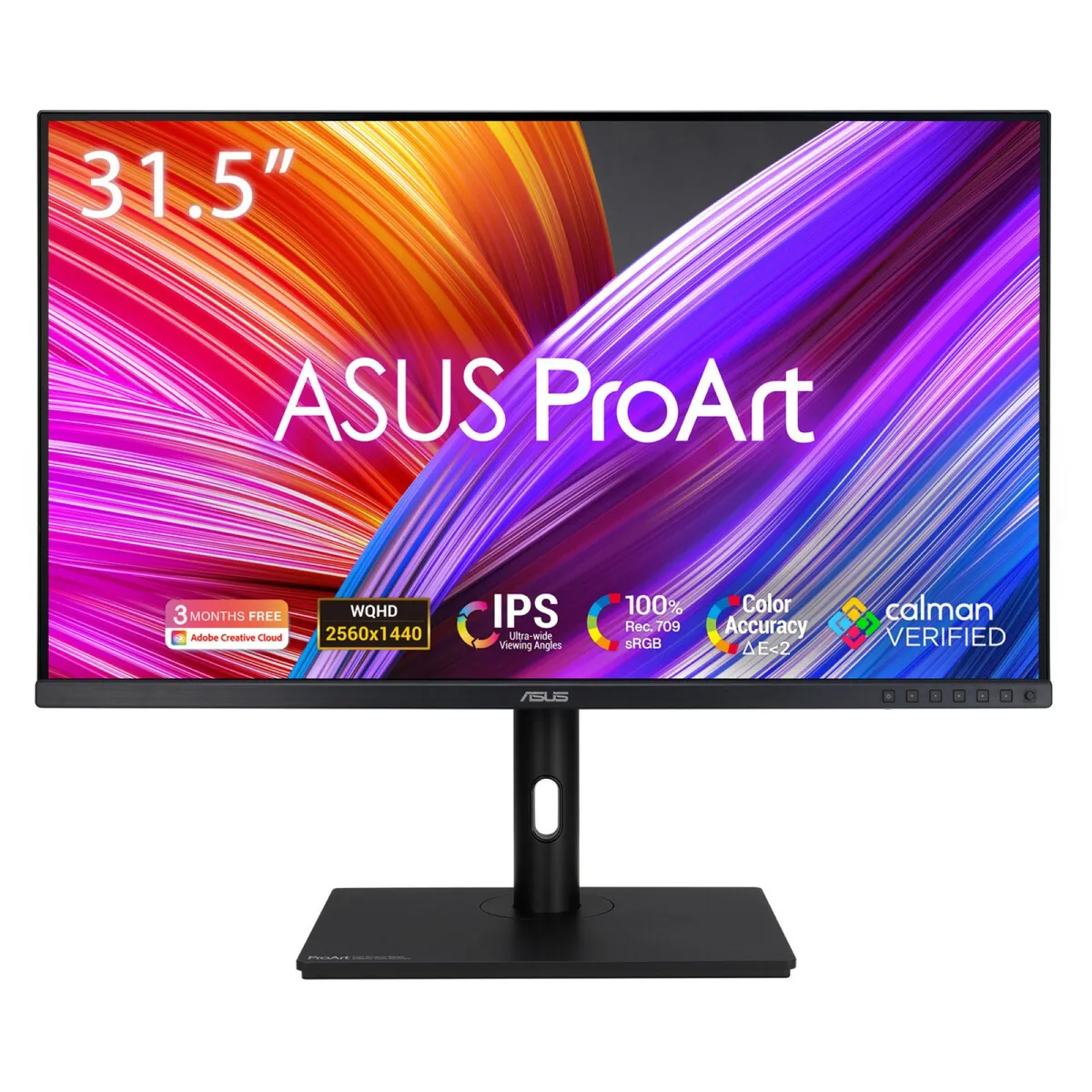 ASUS PA328QV ProArt PA328QV 31.5" IPS LED 2560x1440 75Hz HDR10 100% sRGB USB 3.2 Gen1 DisplayPort 1.2 HDMI 2.0x2 #1