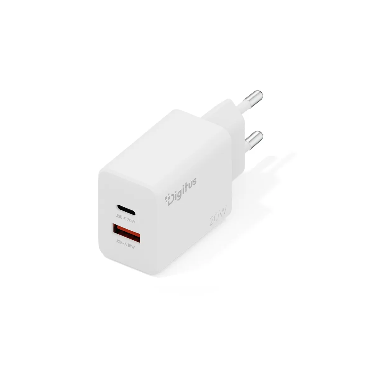 Assmann DA-10300 töltő 20W USB-C USB-A fehér #1