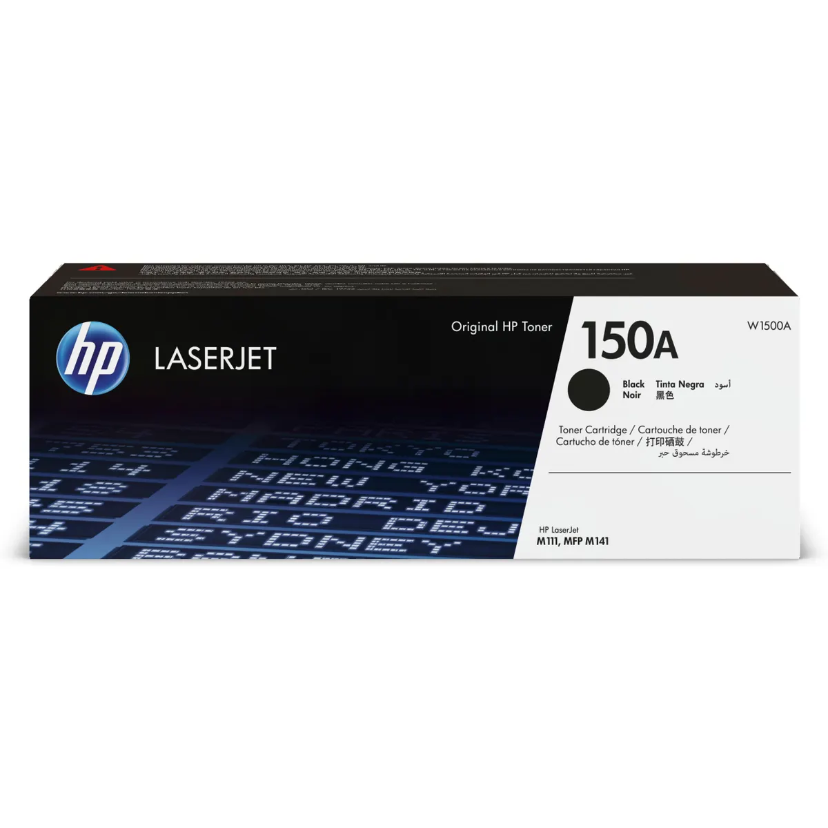 HP Inc. W1500A LaserJet 150A fekete eredeti toner kazetta #1