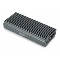 Assmann DA-71158 külső M.2 NVMe SSD ház 1 meghajtó 40 Gbps USB 4.0 8 TB szürke