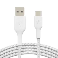 Belkin CAB002BT2MWH BoostCharge USB-C to USB-A kábel 2 m fehér