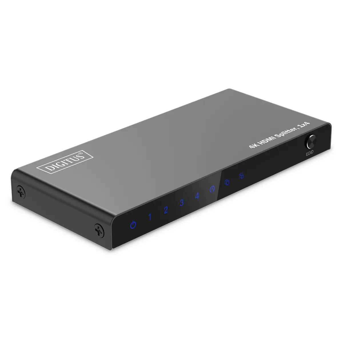 Assmann DS-55337 HDMI osztó 1x4 4K60Hz HDCP 2.3 EDID vezérlés #1