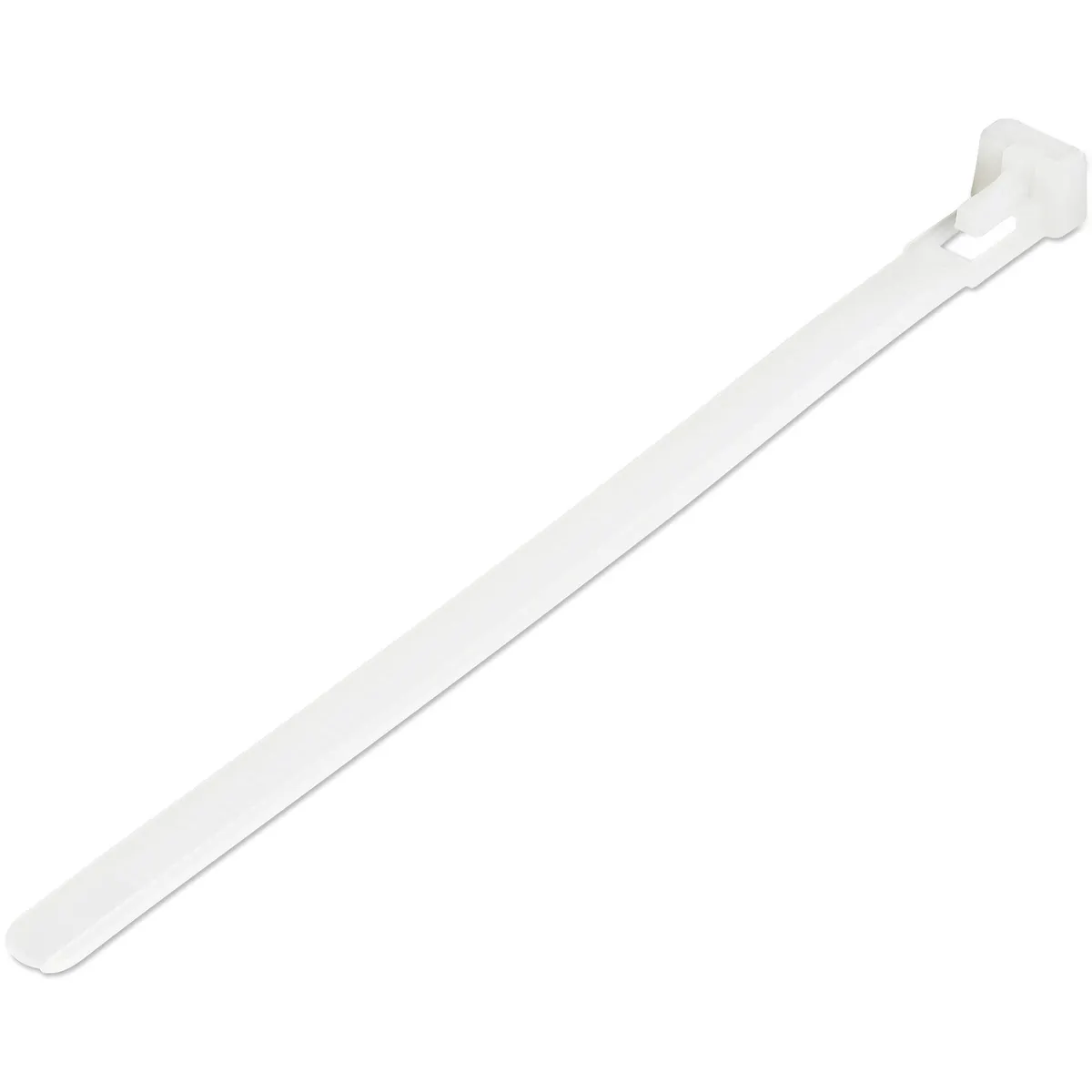 Startech.com CBMZTRB6 Kioldható kötegelő fehér nylon 100 db 8x150 mm #1