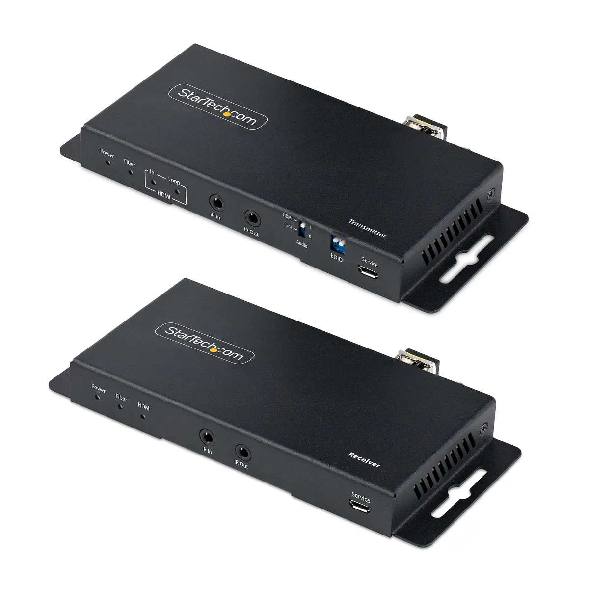 Startech.com ST121HD20FXA2 HDMI over fiber extender 4K60Hz LC USB Micro-B #1