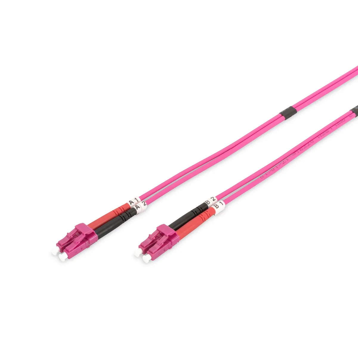 Assmann DK-2533-07-4 LWL LC-LC patchcable multimode 7 m OM4 50 µm duplex #1