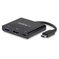 Startech.com CDP2HDUACP USB-C Multiport Adapter HDMI 4K 60W PD fekete