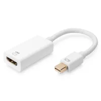 Assmann AK-340416-002-W DisplayPort-HDMI adapter kábel 0,2 m Mini DisplayPort HDMI A