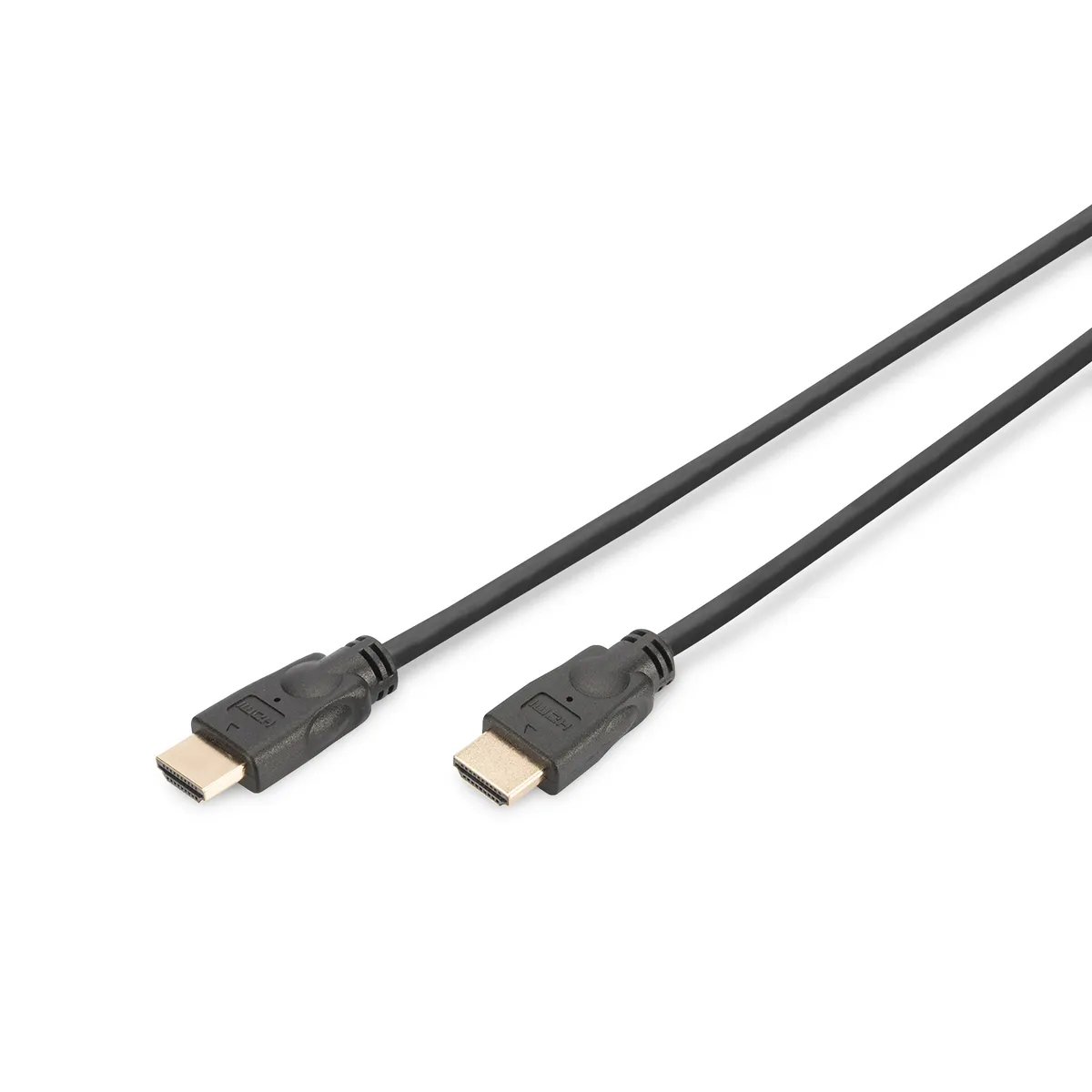Assmann DK-330123-050-S hdmi kábel 5 m 2.0 4k60p arc ethernet aranyozott érintkezők 3d fekete #1
