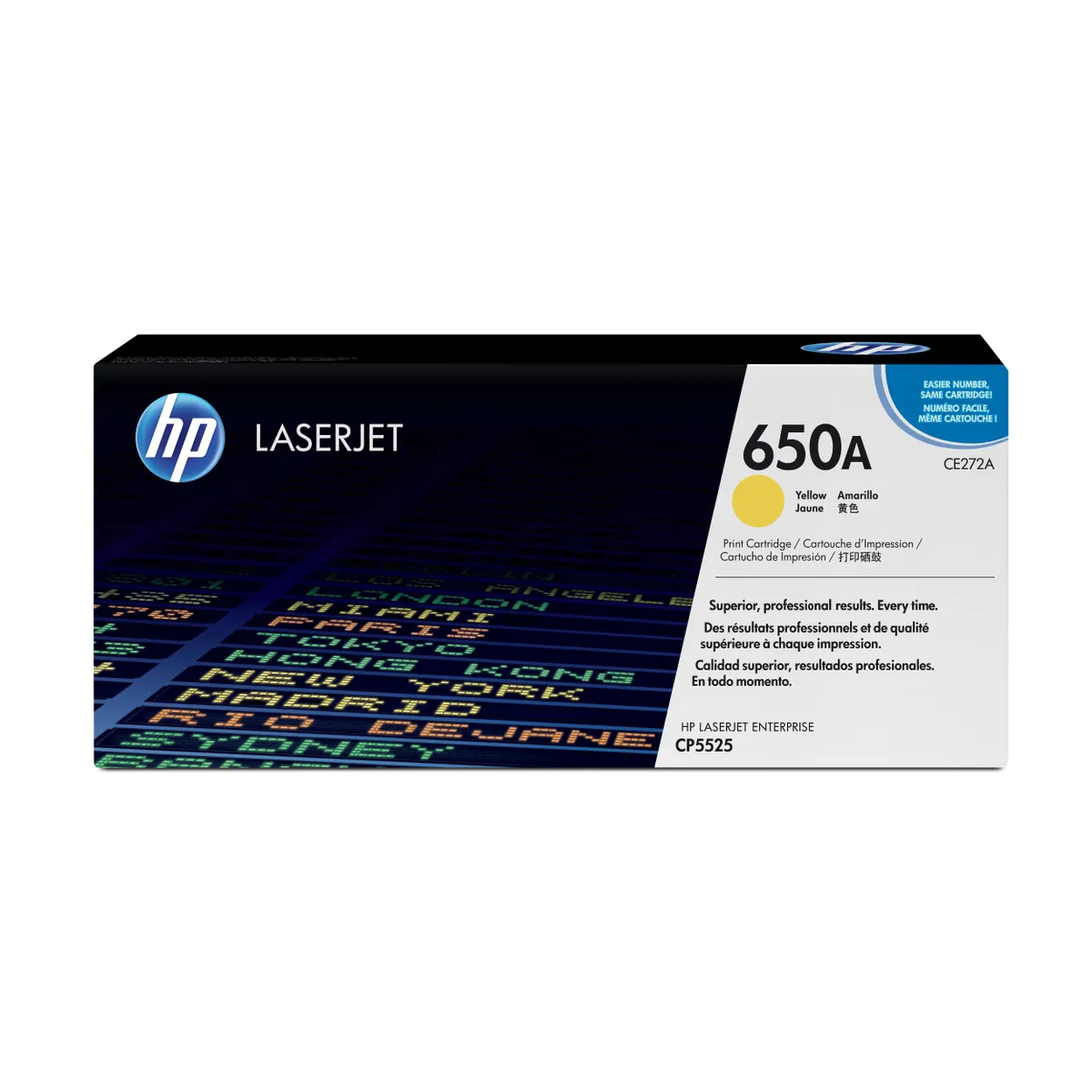 HP Inc. CE272A Color LaserJet tonerkazetta sárga 15000 oldal 1-csomag #1