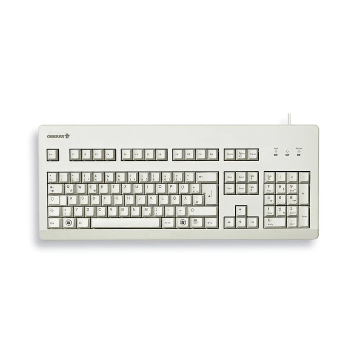 Cherry G80-3000LPCEU-0 G80-3000 full-size wired mechanical keyboard USB grey 104-key 1.75 m QWERTY #1