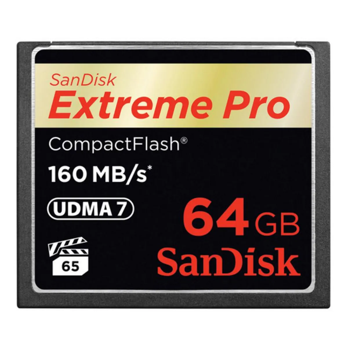 Sandisk SDCFXPS-064G-X46 Extreme Pro CF 64GB UDMA7 160MBps 150MBps -25C-85C #1