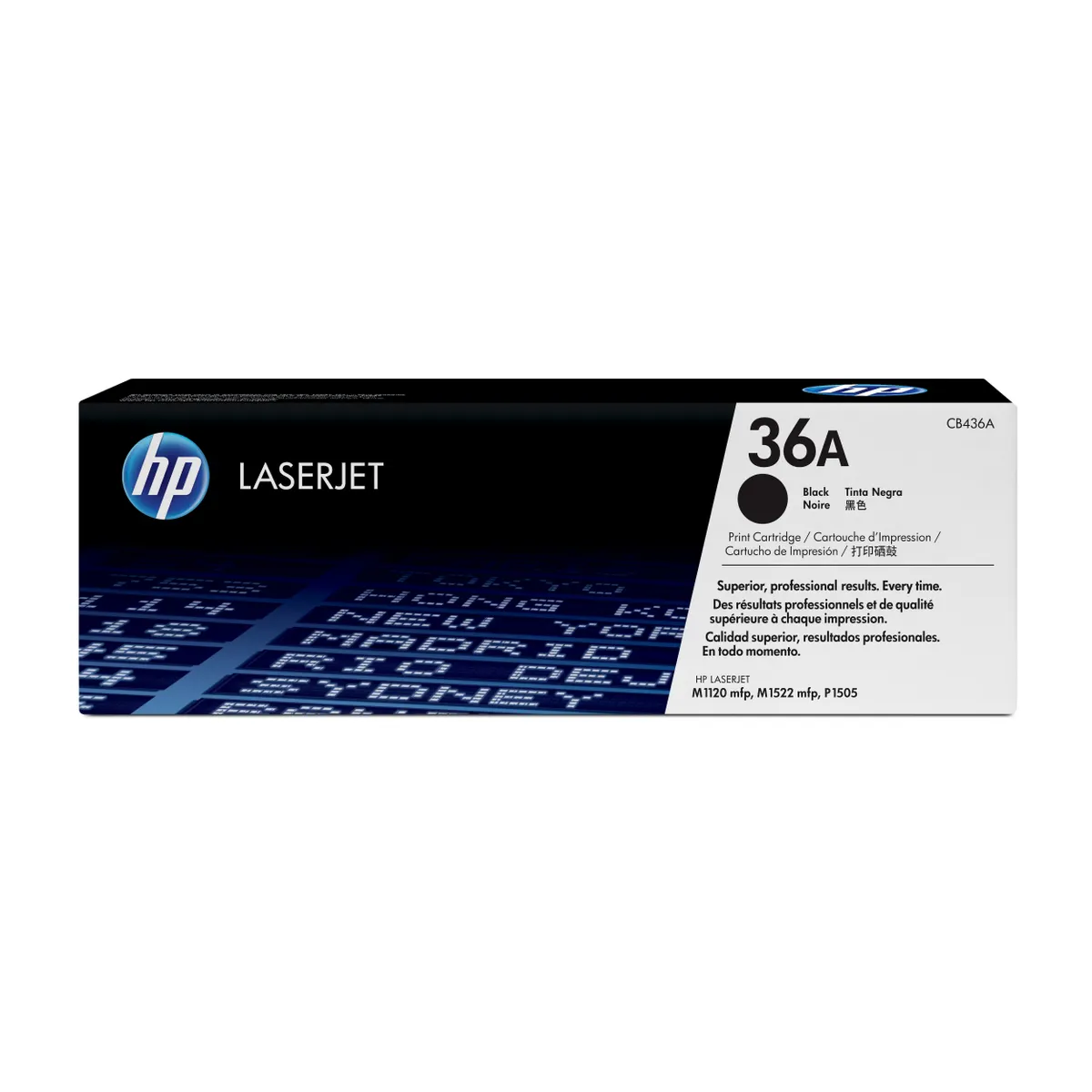 HP Inc. CB436A LaserJet tonerkazetta eredeti fekete 2.000 oldal 1-db #1