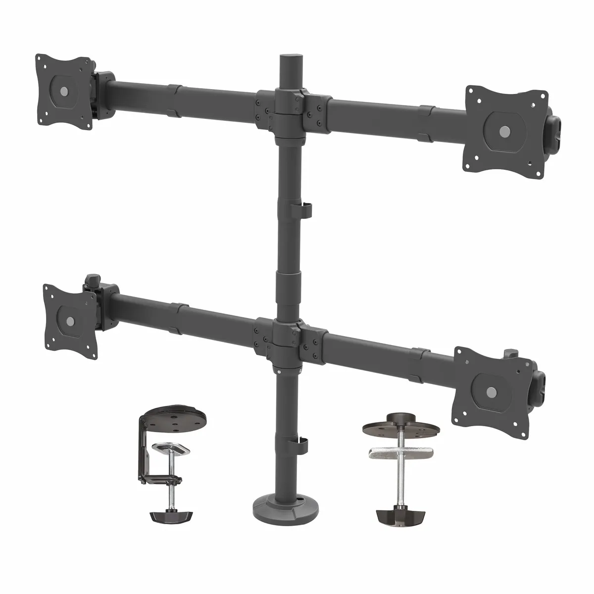 Startech.com ARMQUAD monitortartó négy-monitoros 13"-27" 32 kg VESA 75x75-100x100 -30 30 #1