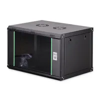 Assmann DN-19 07-U-EC-SW falra szerelhető szekrény 7U 60 kg IP20 biztonsági kulcs fekete
