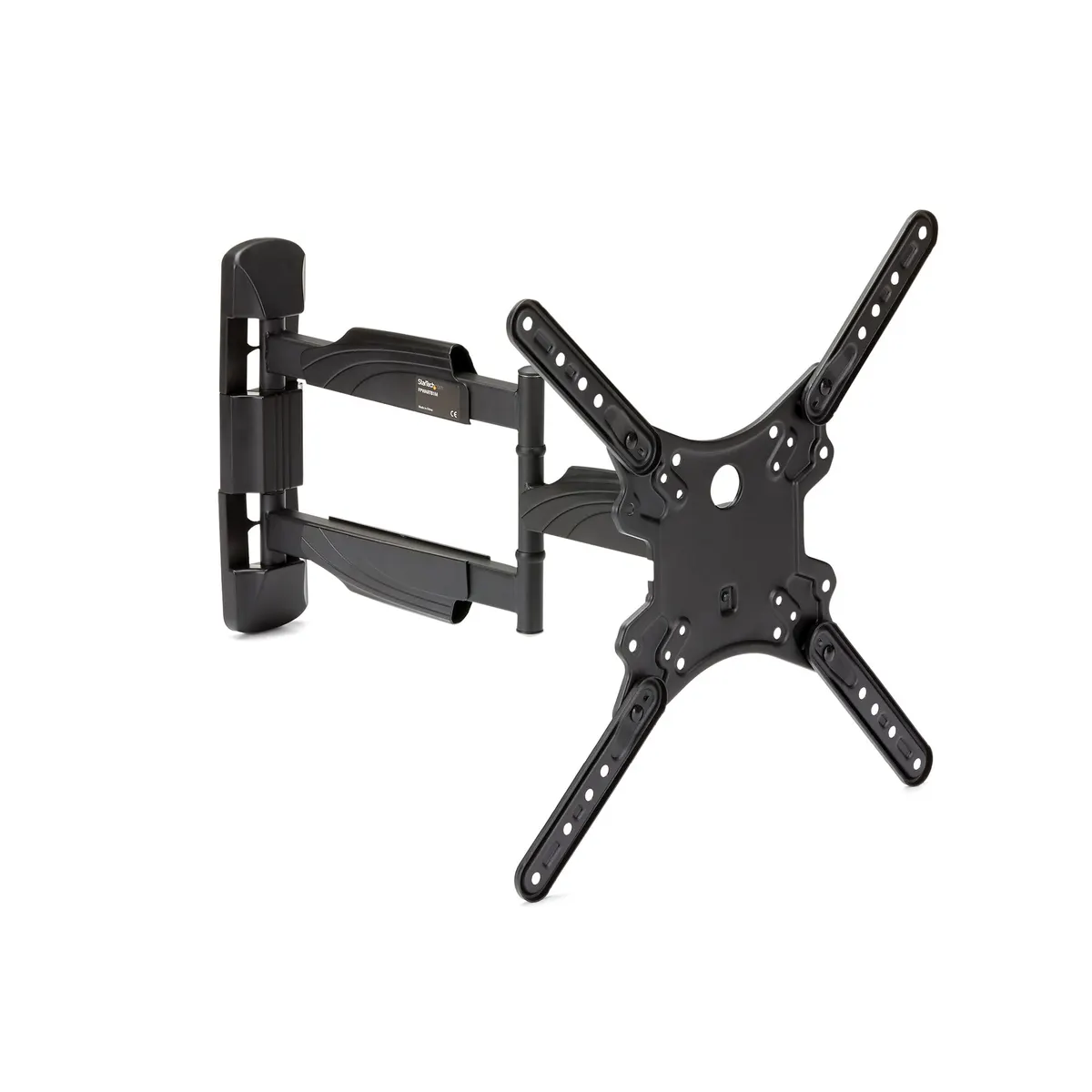 Startech.com FPWARTB1M Teljes mozgású fali TV-tartó 22"-55", VESA 100x100-400x400, teherbírás 35 kg, billentés -12°-2°, elforgatás -90°-90°, fekete #1