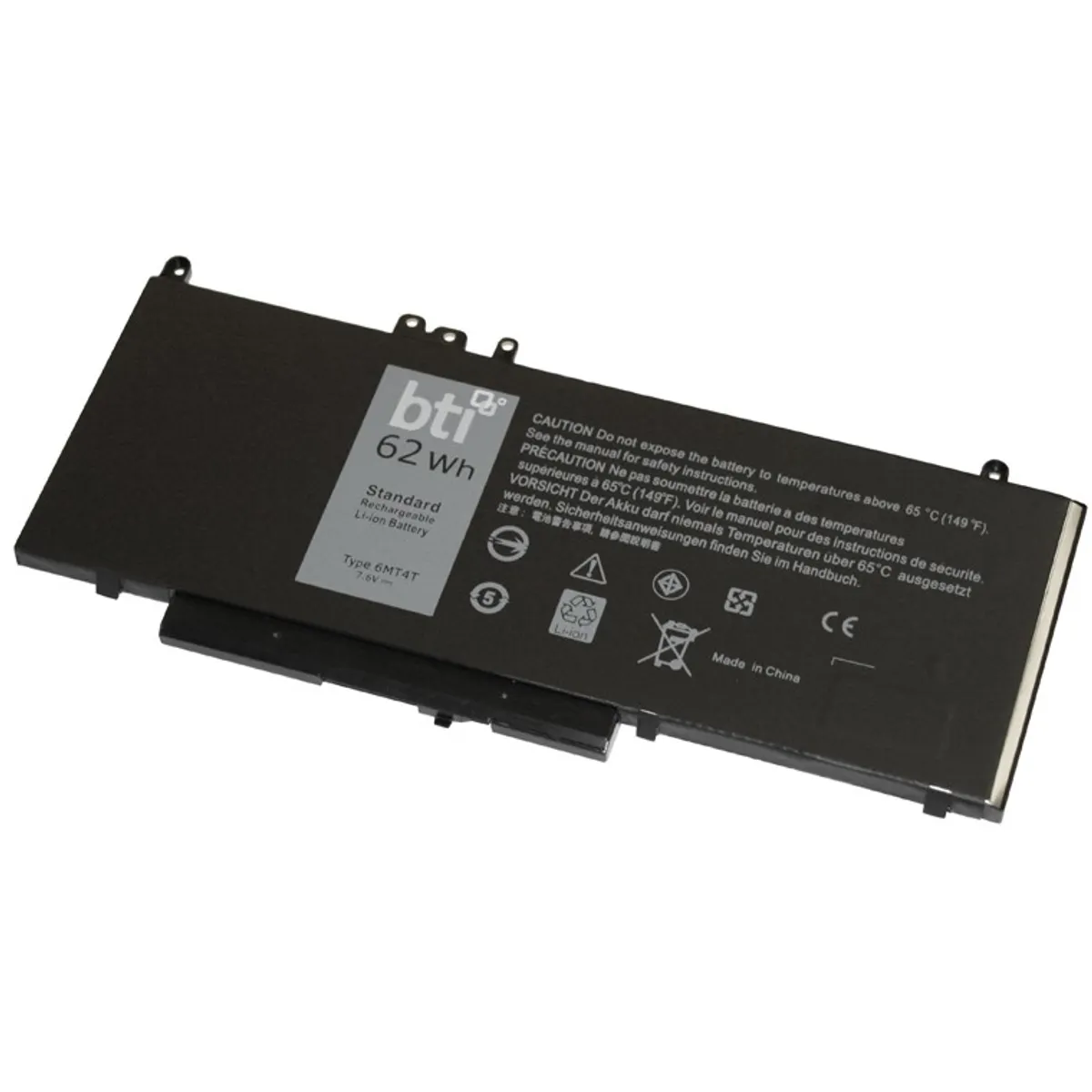 Origin Storage 6MT4T-BTI BTI 4C LiPo akkumulátor 62Wh 8150mAh 7,6V Dell E5470 E5570 #1