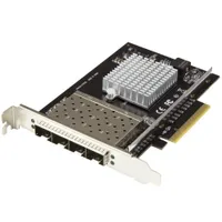 Startech.com PEX10GSFP4I 4-portos 10G PCIe hálózati kártya 4x SFP