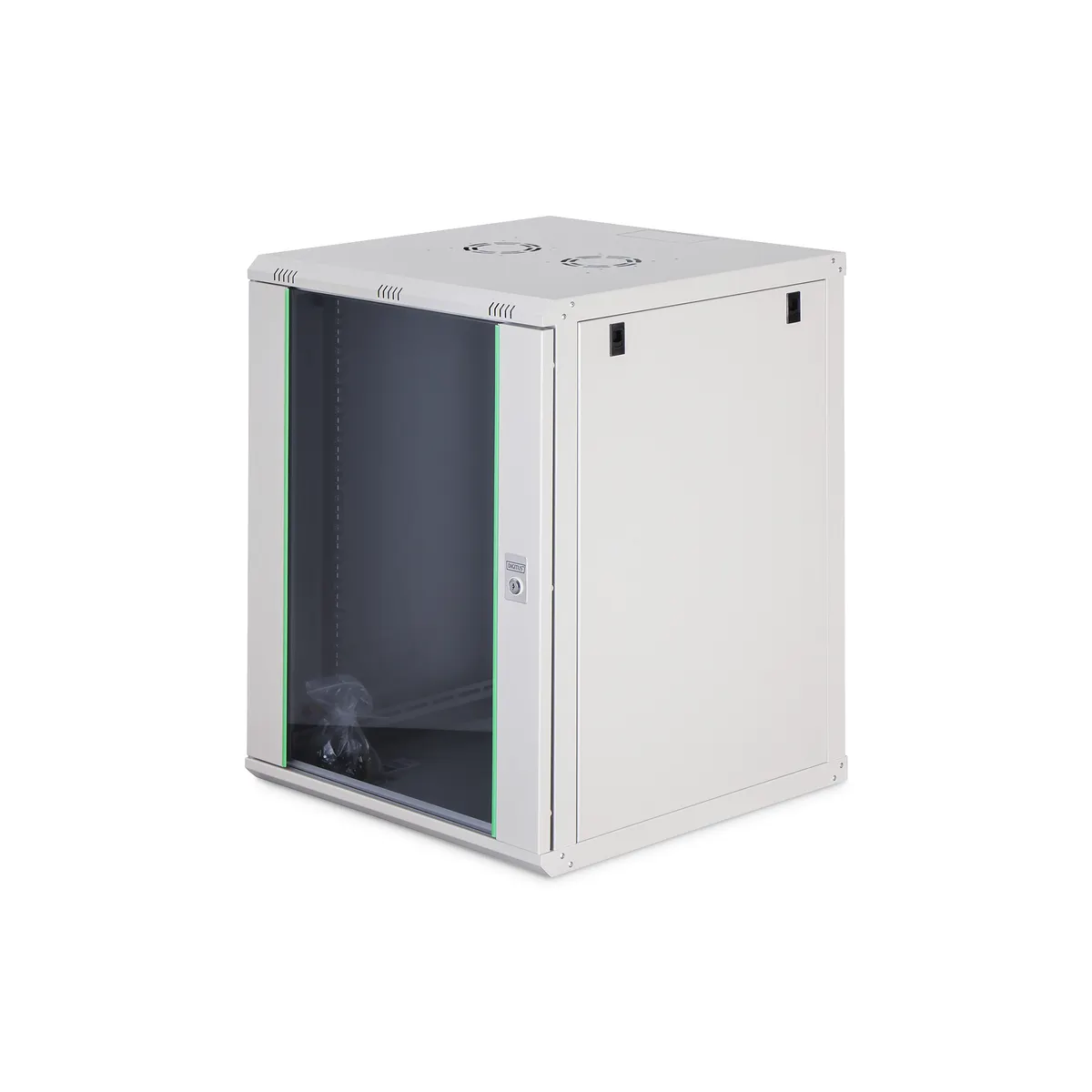 Assmann DN-19 16U-6/6-EC falra szerelhető állvány 60 kg IP20 szürke biztonsági kulcs #1