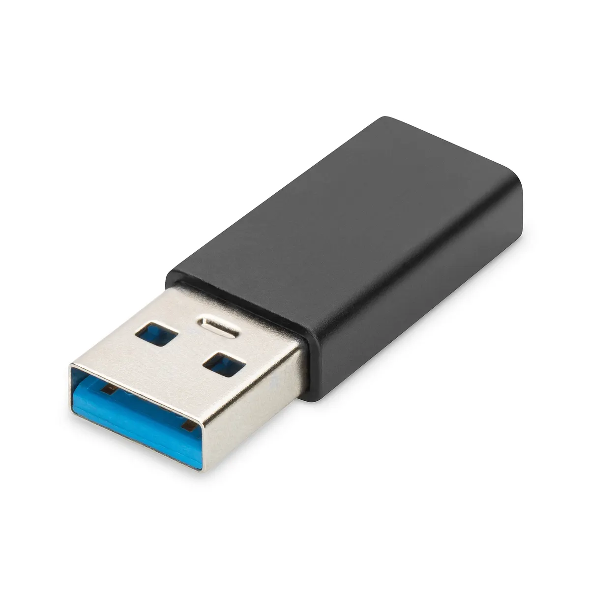 Assmann AK-300524-000-S USB-C adapter type a to c 3a 5gb fekete #1
