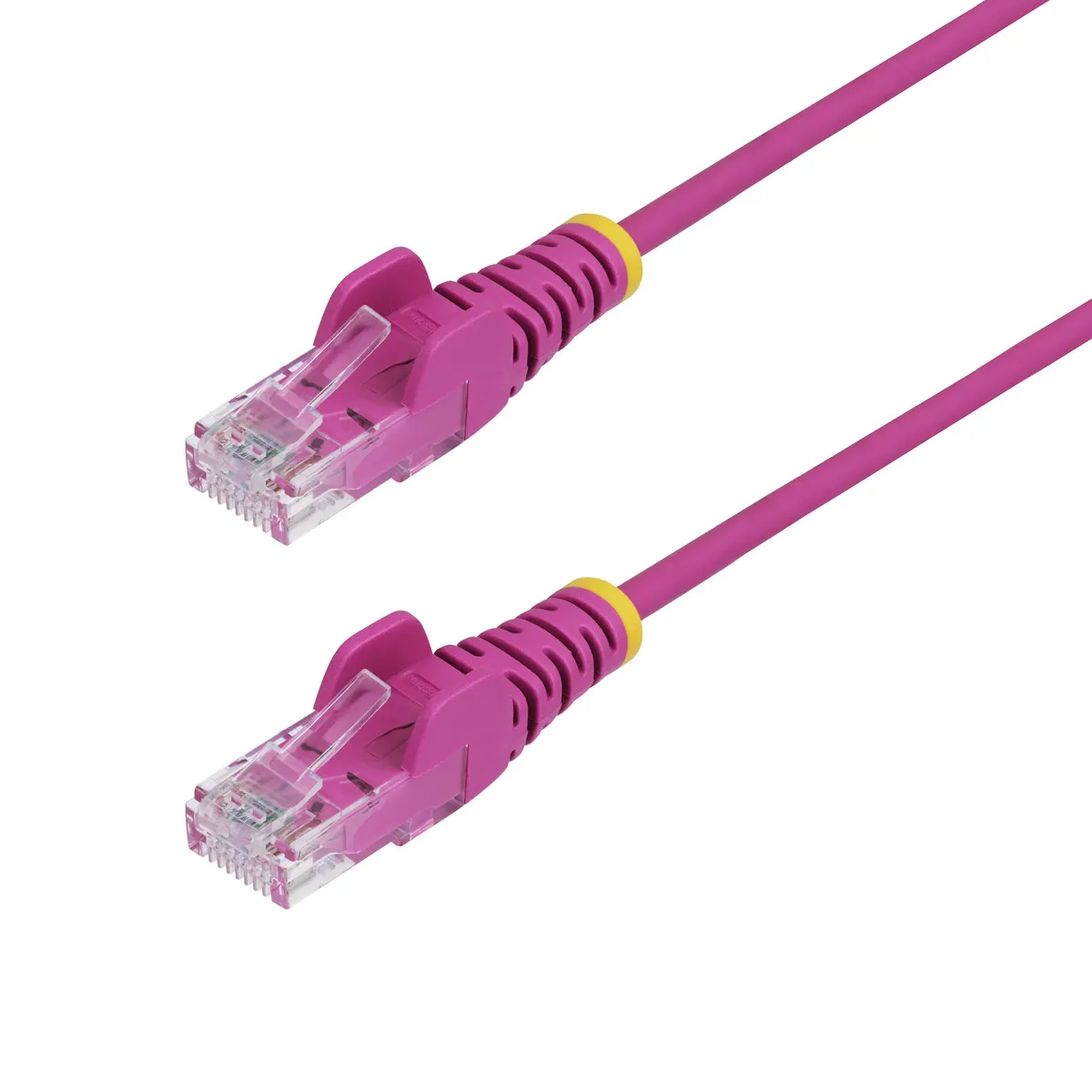 Startech.com N6PAT25CMPKS Cat6 patchkábel UTP 25 cm rózsaszín snagless RJ-45 aranyozott 10 Gbps #1