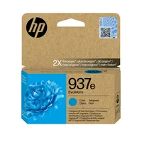 HP Inc. 4S6W6NE#SE1 937e EvoMore cián tintapatron XL 1650 oldalak egy darabos csomag eredeti