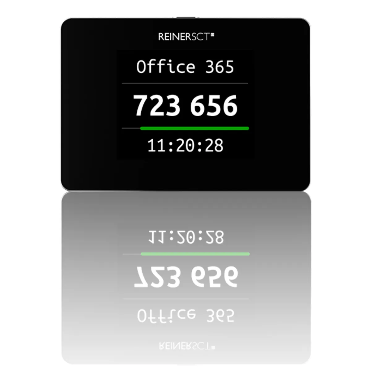 Reiner 2708016-000 Sct authenticator mini Megjelenítő TFT Méret 49 x 67,5 x 12,1 mm Szín Fekete SHA-1, SHA-256, SHA-512 #1