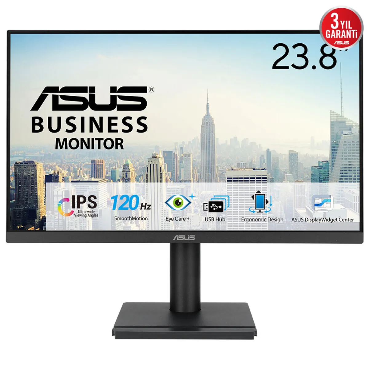 ASUS VA249QGS VA249QGS 23.8" 1920x1080 LED 1 ms 16:9 USB 3.2 Gen1 VESA magasságállítás beépített hangszóró #1