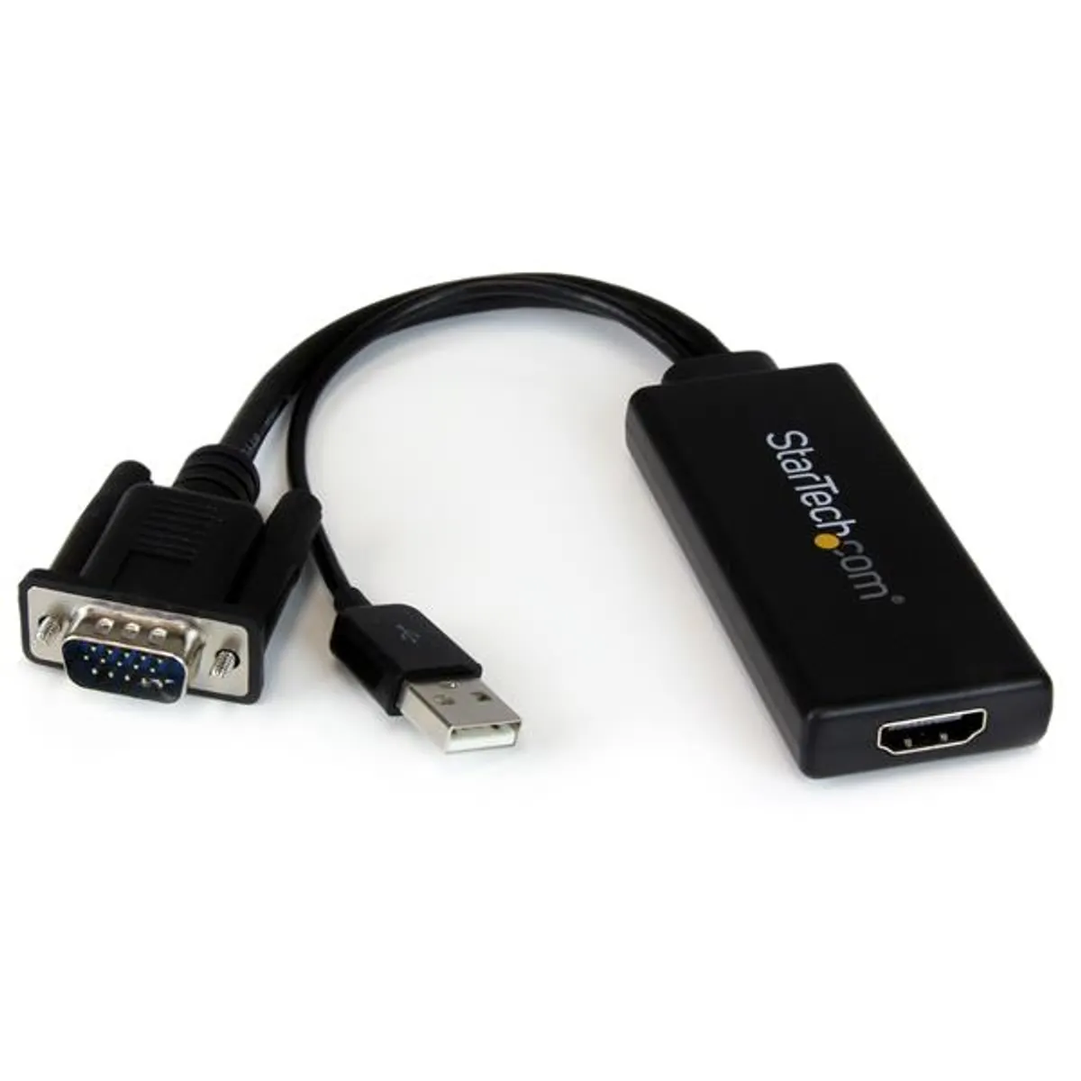 Startech.com VGA2HDU VGA to HDMI adapter hanggal max felbontás 1920x1080 fekete #1