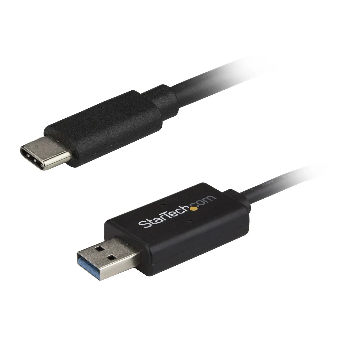 Startech.com USBC3LINK USB-C USB-A adatátviteli kábel 2 m hosszú, USB 3.2 Gen1, 5 Gbps, fekete #1