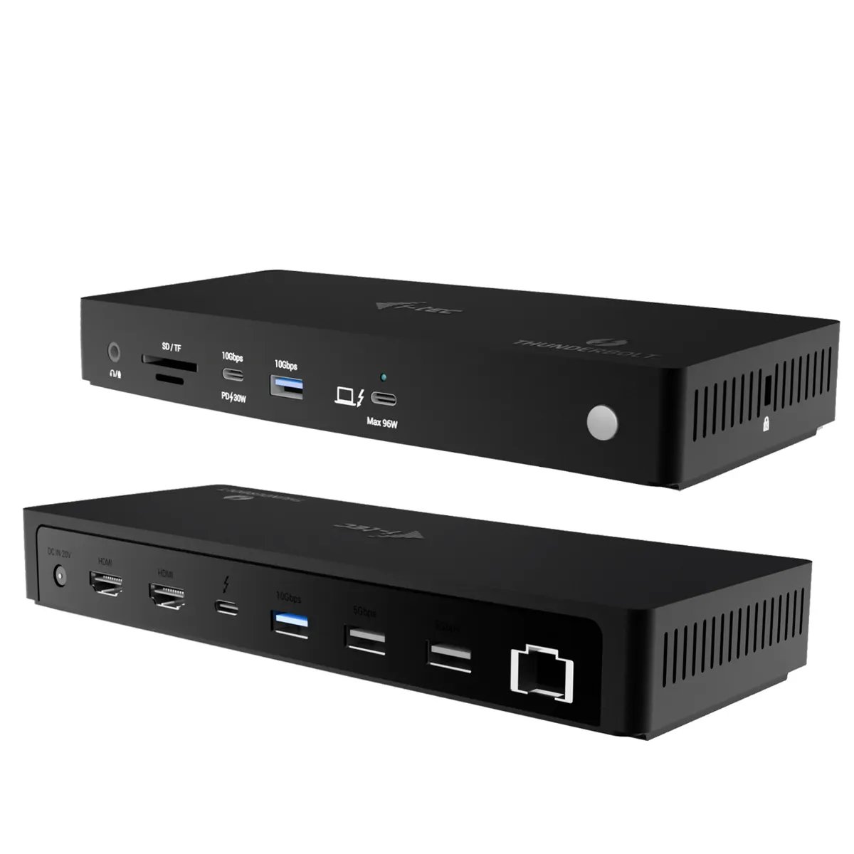 I-tec TB4TRIPLEDOCKPD Thunderbolt 4 3x kijelző dokkoló PD 96W 2.5GbE microSD SD #1