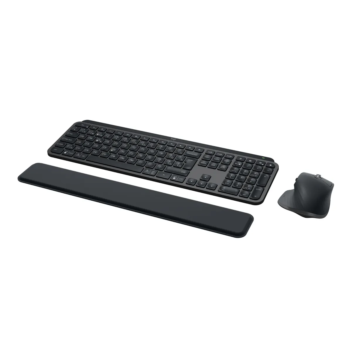 Logitech 920-011608 MX Keys S Combo bluetooth led háttérvilágítás qwertz csuklótámasz grafit #1