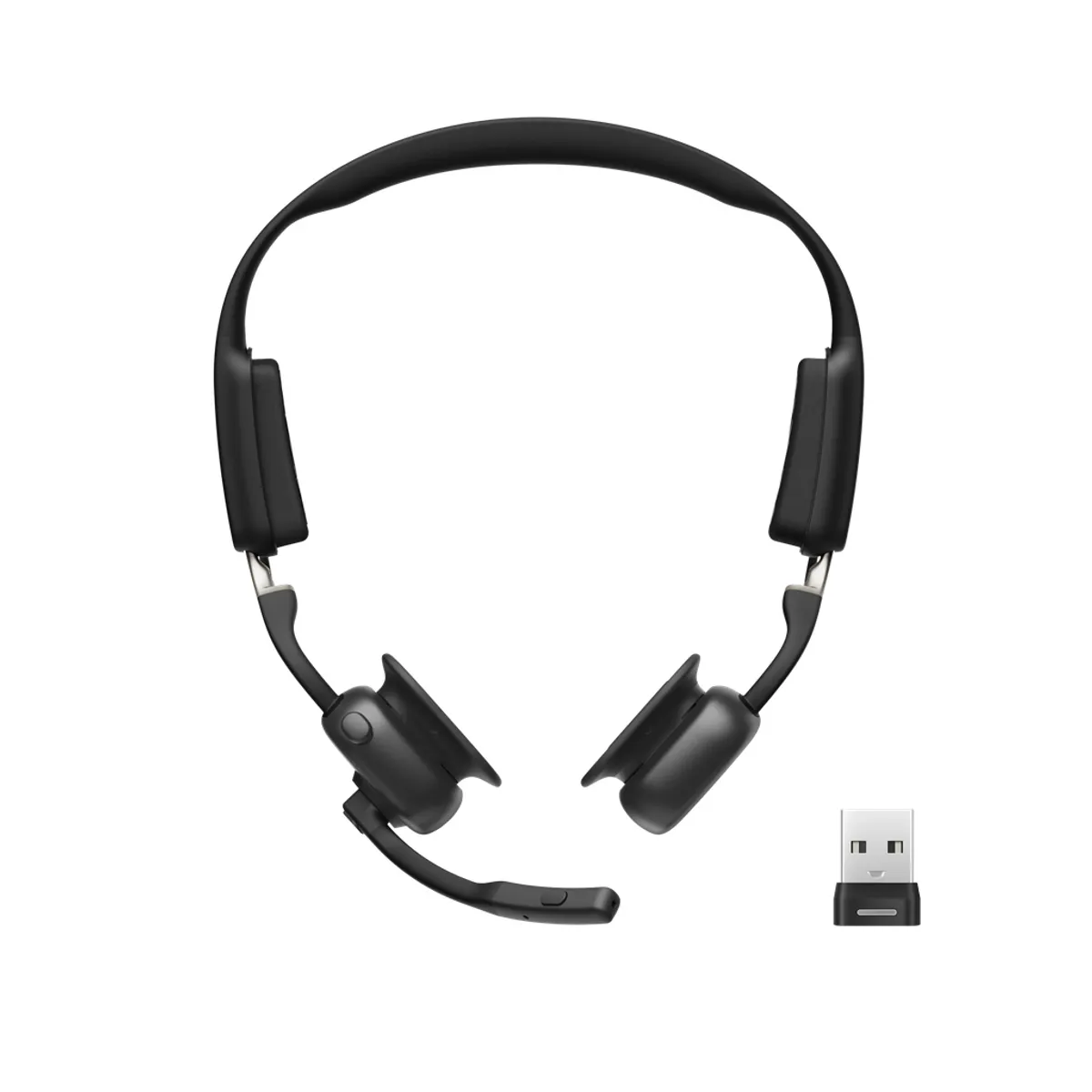 Shokz C610-AA-BK-EU-000 OpenMeet UC csontvezetéses headset Bluetooth USB-A zajcsökkentő mikrofonnal #1